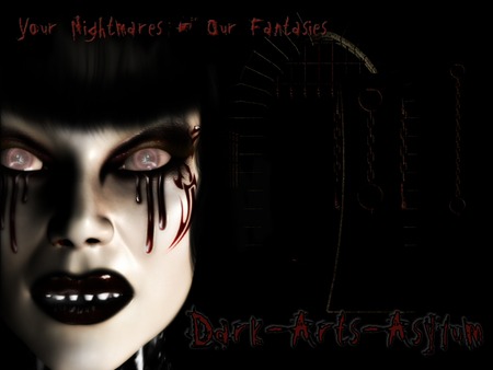 Your Nightmares - face, horror, scary, goth, gothic, dead eyes, woman