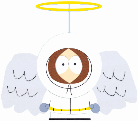 Kenny Angel - dead, angel, south park, again, kenny