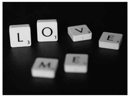 love - love, scrabble