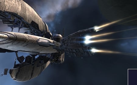 EVE Online Titan  - spacecraft, battleship, titan spaceship, eve online