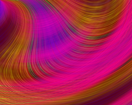 Neon wave - neon, abstract, lines, 3d, wave, photo shopped