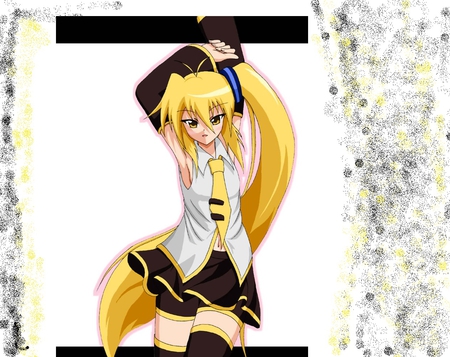 vocaloid-akita neru - girl, akita, vocaloid, long hair