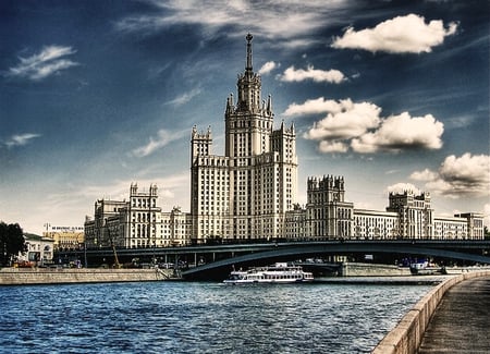 Fabulous - russia, splendor, river, building