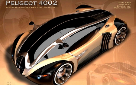 Peugeot 4002 Concept - cars, 4002, concept, peugeot