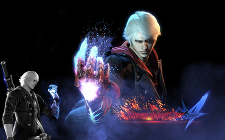 Devil May Cry 4, dante, devil, nero, HD wallpaper