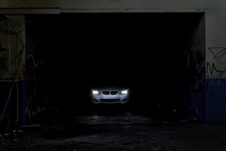 BMW - m5, bmw m5, car, lights