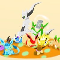 arceus and the eveelutions