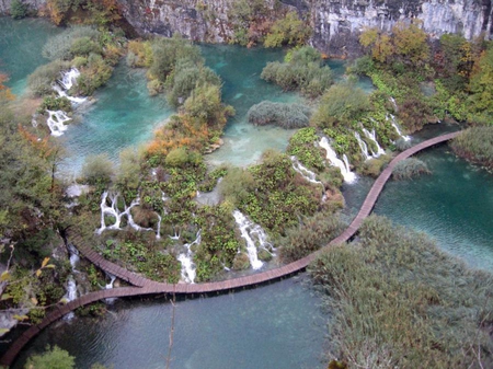 Plitvice, Croatia - waterfalls, lakes, plitvice, croatia