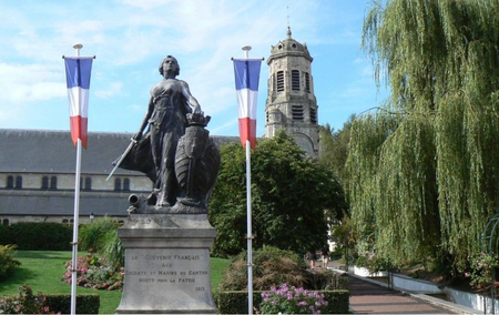 Honfleur, France - memorial, france, honfleur, patriotism