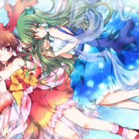 hakurei reimu & kochiya sanae