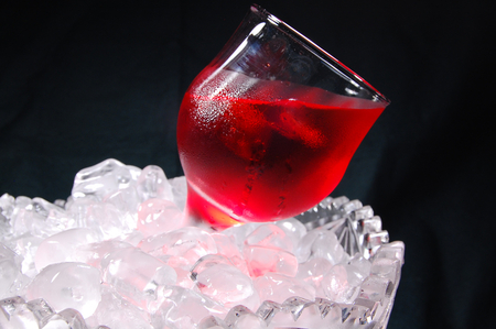 Texture - abstract, wine, ice, white, red, photography, photo, texture