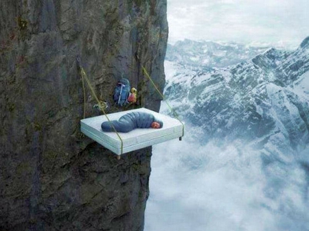 Climbers Bed - bed, climbers, picture, funny