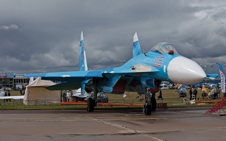 SU-27 - aircraft, mutirole, jet, military, russian