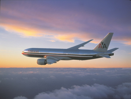 Boeing 777 AA - airplane, aircraft, airliner, boeing