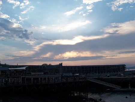 sunset, bar harbor, maine - maine, sky, bar harbor, sunset