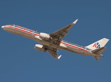 Boeing 757 AA - aircraft, airplane, boeing, airliner