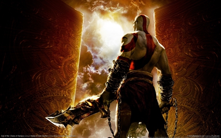 GOD OF WAR - 720p, cars, female, 2011, man, male, hd, nice, wow, game, beautiful, gun, dekstop, boom, cool, 3d, wallpaper