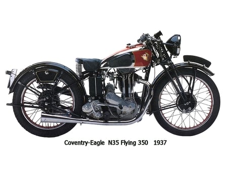 Coventry Eagle - coventry, motorcycle, eagle, 350