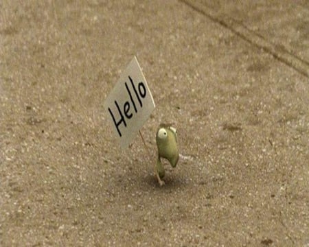 hello? - studid, creature, hello, funny, little