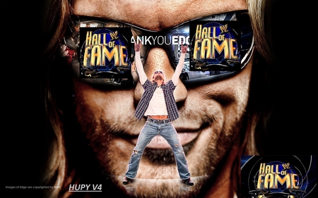 edge for hall  of  fame - edge, hall of fame, smackdown, wwe