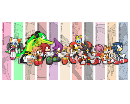 The Sega Gang - sega, sonic, sonic the hedgehog, sonic x