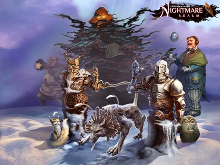 nightmare realm02 - robots, video games, fun, hidden object