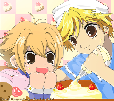 cuteness and sweets to go around! - momiji, kawaii pictures, ouran host club, honey senpai