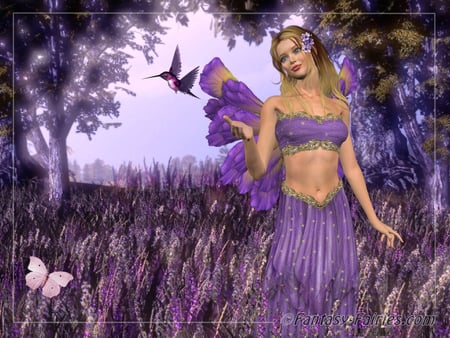 Fairy 3D - art, 3d, wallpaper, fairy, fantasy