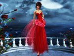 Red Roses Dress