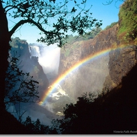 RAinbow over the waterfall