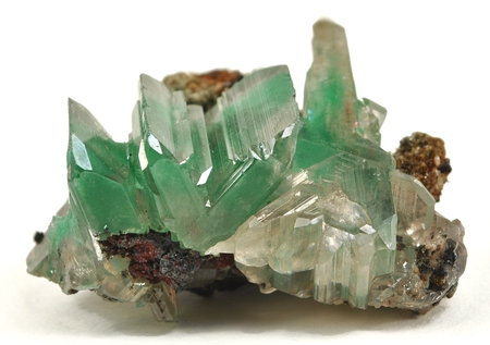 Cerussite With Malachite - malachite, mineral, cerussite, rock, crystal