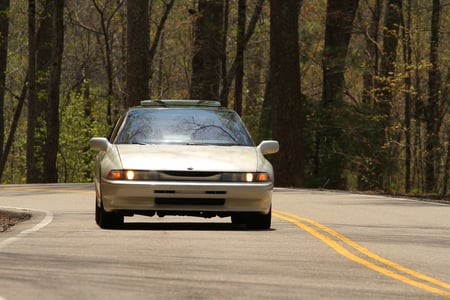 Subaru SVX - alcyone, svx, subaru, mountains