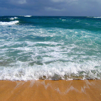 Windy Day Over the Ocean