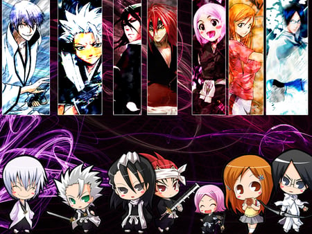 Chibi Society - ichigo, hollow, soul society, bleach