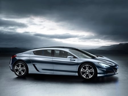 Peugeot RC HYmotion4 - automobile, electric, concept, hymotion4, rc, car, peugeot, hybrid, hymotion