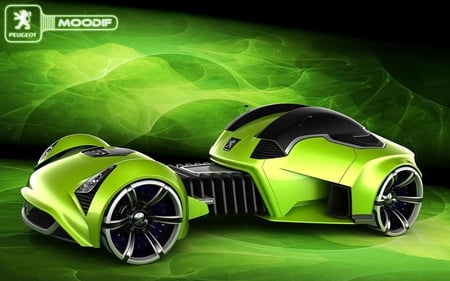 Peugeot Moodif Concept - cars, moodif, peugeot, concept