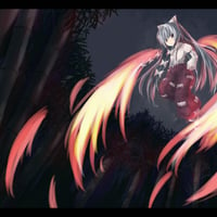 Phoenix Bird Fujiwara no Mokou