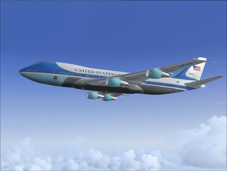 Air Force One - aircraft, boeing, airplane, airliner