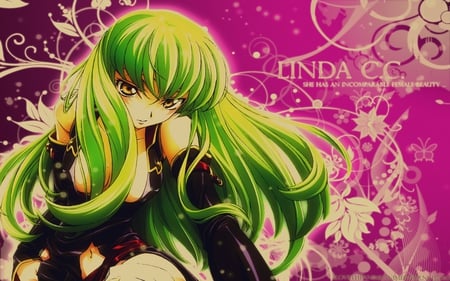 Linda 3D - fantasy, anime, green, art, wallpaper