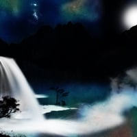 MIDNIGHT WATERFALL