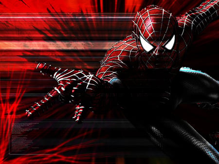 Spider Man Red - pg, movie, red, spider man