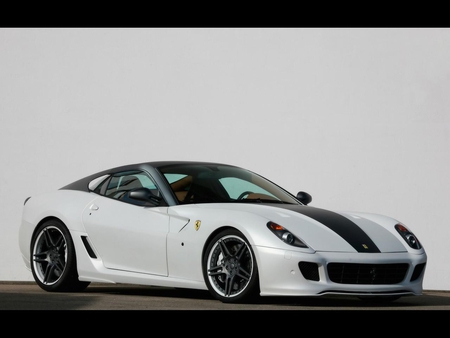 Ferrrari - cars, white, cool, ferrari