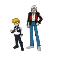 Ted and Jeed from Zatch bell