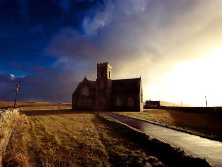 castle in the sand - nature, sky, beach, clouds, castle, architecture, sand