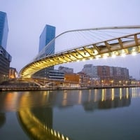 Zubizuri Bridge, Spain