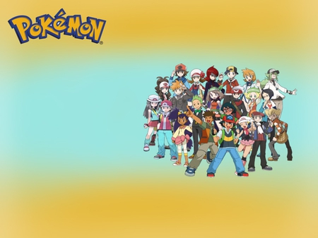 All together! let's catch em All! - pokemon, pokemon wallpapers, pokemon trainers, pokemon pictures