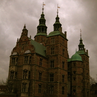 Spooky shot of Rosenborg Castle