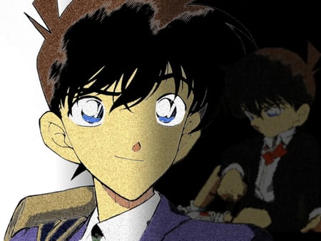 Shinichi Kudou - lonely, regret, careful, anger