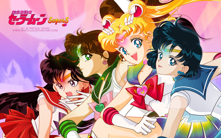 Sailor Moon Inner Senshi - fan art, anime, manga, sailor moon