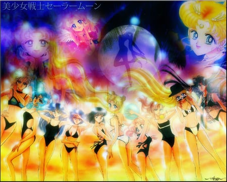 Sailor Senshi SWIMSUITS! :D - sailor moon, manga, swimsuit, sailor senshi